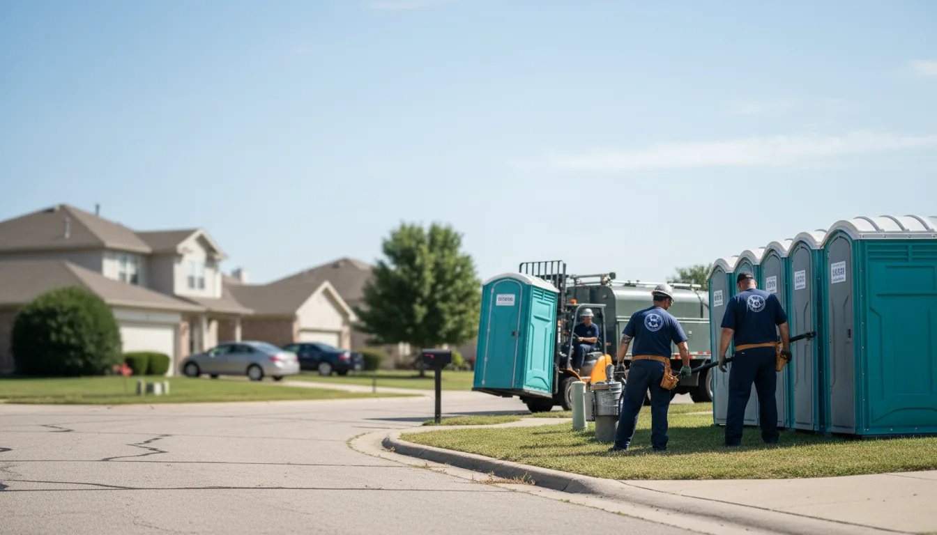 Porta Potty Rental in Wendell, NC near me
